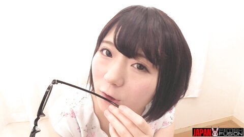 Japan Ff  Eye Glasses Licking Pov Mio Shinzaki'S Eyewear Enchantment