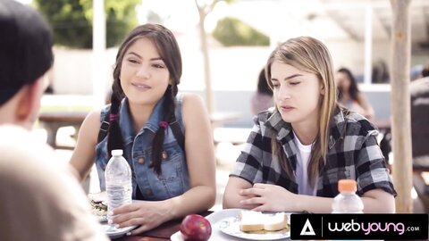 Conflicted Teen Kristen Scott Discovers Her Sexuality With Bestie Kendr