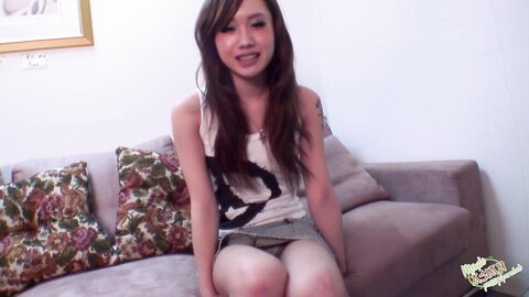 Solo Asian Chick Takes Off Her Clothes And Masturbates With A Toy