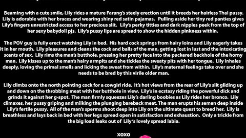 Red Satin Pajamas Deep Reinsert Creampie