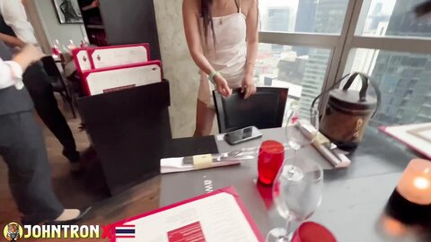 Fucking And Creampie The Bargirl May