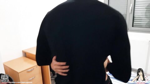 Student Fucking Daddys Black Bodyguard