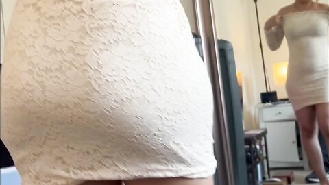 Girlfriend Experience Big Ass Asian College Student Tries On Clothes An