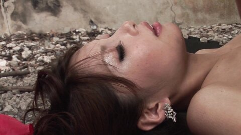 Skinny Girl Lies On The Dirt As She Gets Fucked By A Big Escort Porn Feat Jun Mise