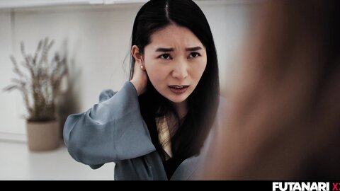 Big Tits Asian Wakes Up With Huge Cock And Fucks Her Partner