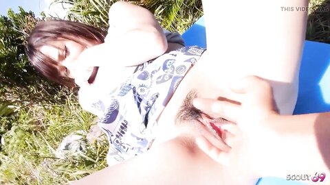 Petite Japanese Stepsister Seduce To Defloration Outdoor Fuck While Holiday Trip In Uncensored Jav Porn