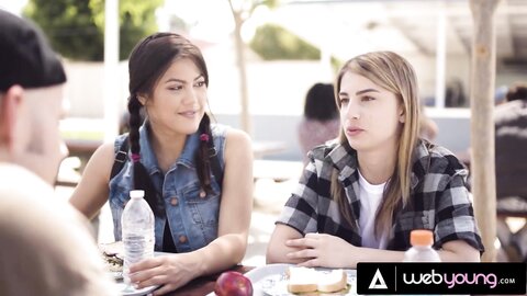 Conflicted Teen Kristen Scott Discovers Her Sexuality With Bestie Kendra Spade
