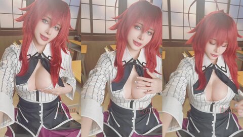[Cosplay] Byoru 2025年02月订阅 - 03.恶魔高校 莉雅丝-吉蒙里 (5)