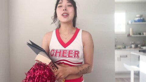 Pov Nerd Cums On Korean Cheerleader S Braces For Doing Her Homework  Elle Lee Elle Lee