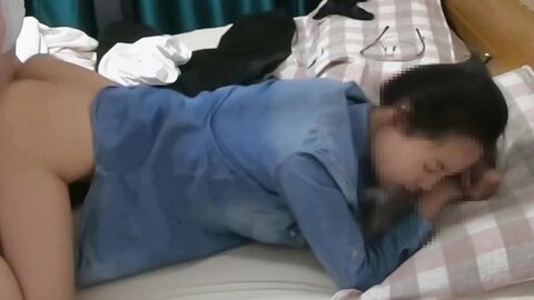 Chinese Female With White Socks Drives Bmw Fucked On Bed