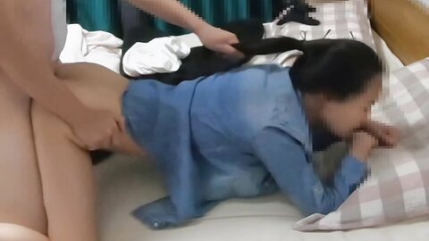 Chinese Female With White Socks Drives Bmw Fucked On Bed