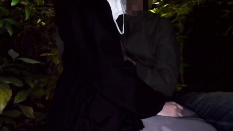 3157564-1 ReExposure Exposure and blue *** in the street with a remote rotor in Mao`s sensitive girl