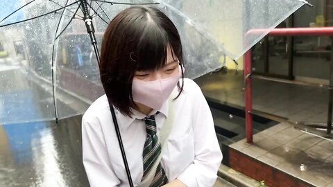 534POK-031 [Personal shooting] M temperament short -haired small woman and P life