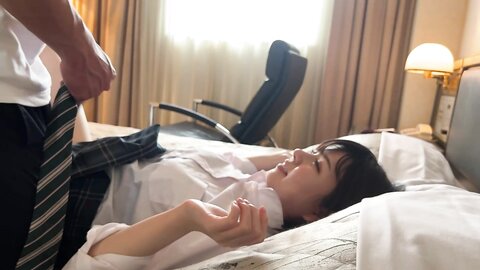 534POK-031 [Personal shooting] M temperament short -haired small woman and P life