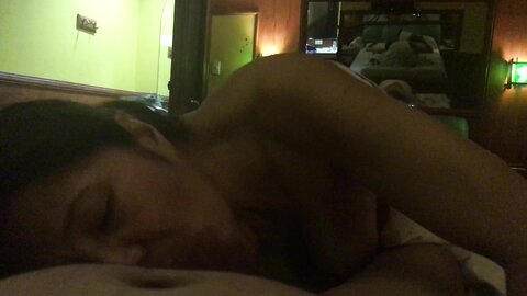 My filipina MILF bitch Marie G. giving me a blowjob in the morning, Tubao Sex Scandal