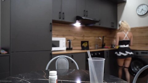 The Cleaner Came Cleaned Up And Fucked Her Client