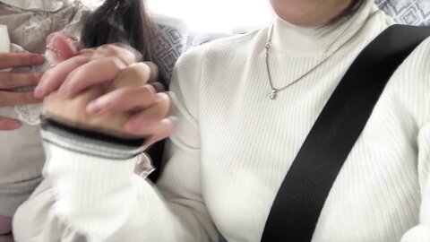 BOKO-019 My Lip (Chu!) Friend I Only See On The Train Yuri Sasahara, Rion Izumi