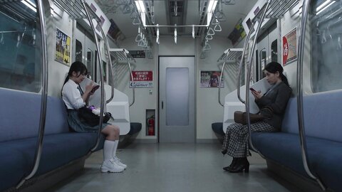 BOKO-019 My Lip (Chu!) Friend I Only See On The Train Yuri Sasahara, Rion Izumi