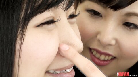 Japan Ff  Ethereal Whispers Sensual Captivating Nose Licking Lesbians