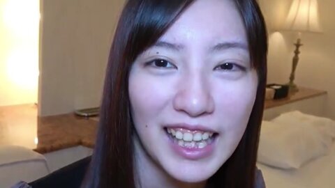 4591784・【無】 顔面偏差値マックスの美形で長身スレンダーモデル系美女！上目遣いのフェラ最高過ぎ⤴ゴックン、顔射、中だしの三連発！