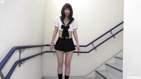 FC2PPV-13147991 完全顔出し19歳スレンダー美パイパン② 野外露出で中出し