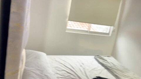 I Hide In My Little Stepsisters Room To Spy On Her While She Puts On H