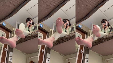 脸红Dearie - NO.034 (2023.01.05) 高铁之旅 [95P-2V-421MB] (2)