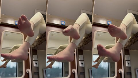 脸红Dearie - NO.034 (2023.01.05) 高铁之旅 [95P-2V-421MB]