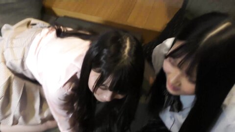 Japanese Teens In Uniform Get Down And Dirty In A 4k Threesome