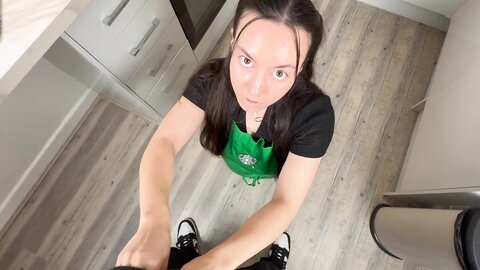 Starbucks Girl Finds Extra Cream For Her Customers Coffee