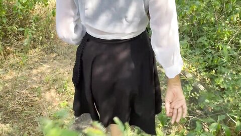 Srilankan Cute Step Sis Doggy Sex And Rough Fuck In Jungle Outdoor