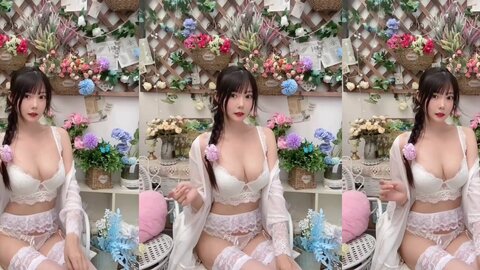 香草喵露露 - NO.021 白色玫瑰 [49P2V-1.14GB]