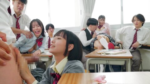HUNTC-346 Ejaculation On Campus Will Result In Immediate Expulsion! High School With A Short Stop! Students...