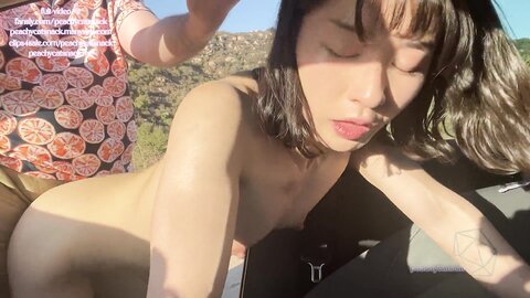 Cute Fit And Horny Asian Girl Cant Wait Until She Gets Home For Sex