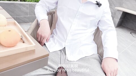 Slutty Tenant Room Service ~ Temptation Hotel Waiter Blows Up The Tende