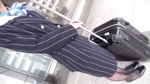 Cabin Attendant Gives Out Sexual Relief Part4 Japanese Audition Porn