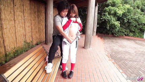 Flexible Japanese Teen Seduce To Risky Creampie Fuck By Classmate In Uncensored Jav