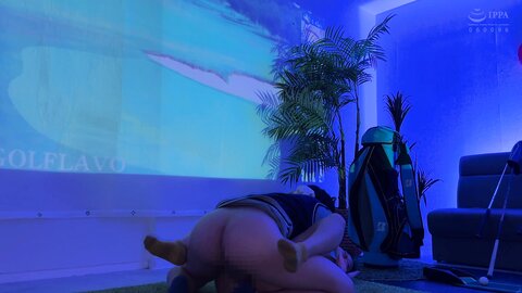 HRSM-094 [4K] Simulation Golf One-on-One Lesson