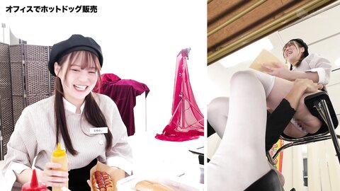 SGKI-050 [4K] Popular Porn Actresses Challenge! Sell Hotdogs While Squirting Inside A Squid-sale Stall! Yui...