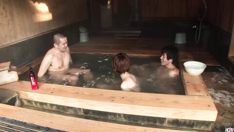 Asian  Depraved Japanese Orgy At The Hot Spring 14