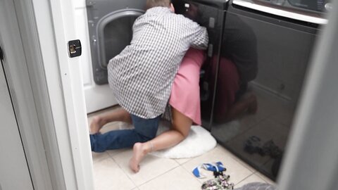Asian Stepsis Stuck In Dryer Jada Kai