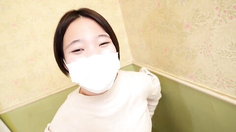 Amateur Girl Doesnt Want To Take Off Her Mask  So How To Kiss  Noriko Sato