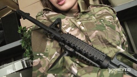 Military Idol  Saki Aoyama