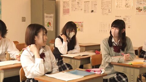 Miura Maina Shirakawa Yuzu Oohara Amu Tennen Mizuki  A Naughty Little Devil Classmate Girl  Scene 7
