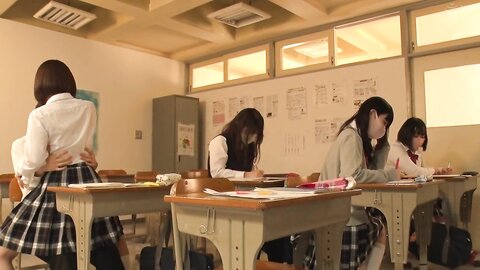 Miura Maina Shirakawa Yuzu Oohara Amu Tennen Mizuki  A Naughty Little Devil Classmate Girl  Scene 7