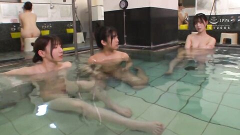 Nhdtb 681 Public Bath Lesbian Chain Molester 2 Censored  Scene 2