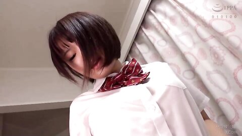 Vrtm 385 The New Daughter Wears Her Uniform While She Secretly Makes Him Cum  Scene 3