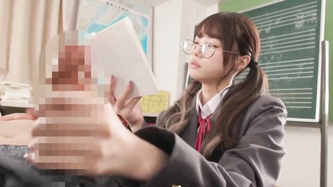 Younger Coworker Cant Hold Back For Even A Minute Cruel Seductress Handjob Sandwich Ejaculation  Scene 3