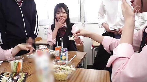 During Class During Lunch Break Anytime Anywhere You Can Cum On The Girls In The School  Pt 2