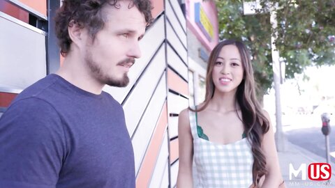 Laa0003Shy Boy With A Hot Asian Girlalexia Anders